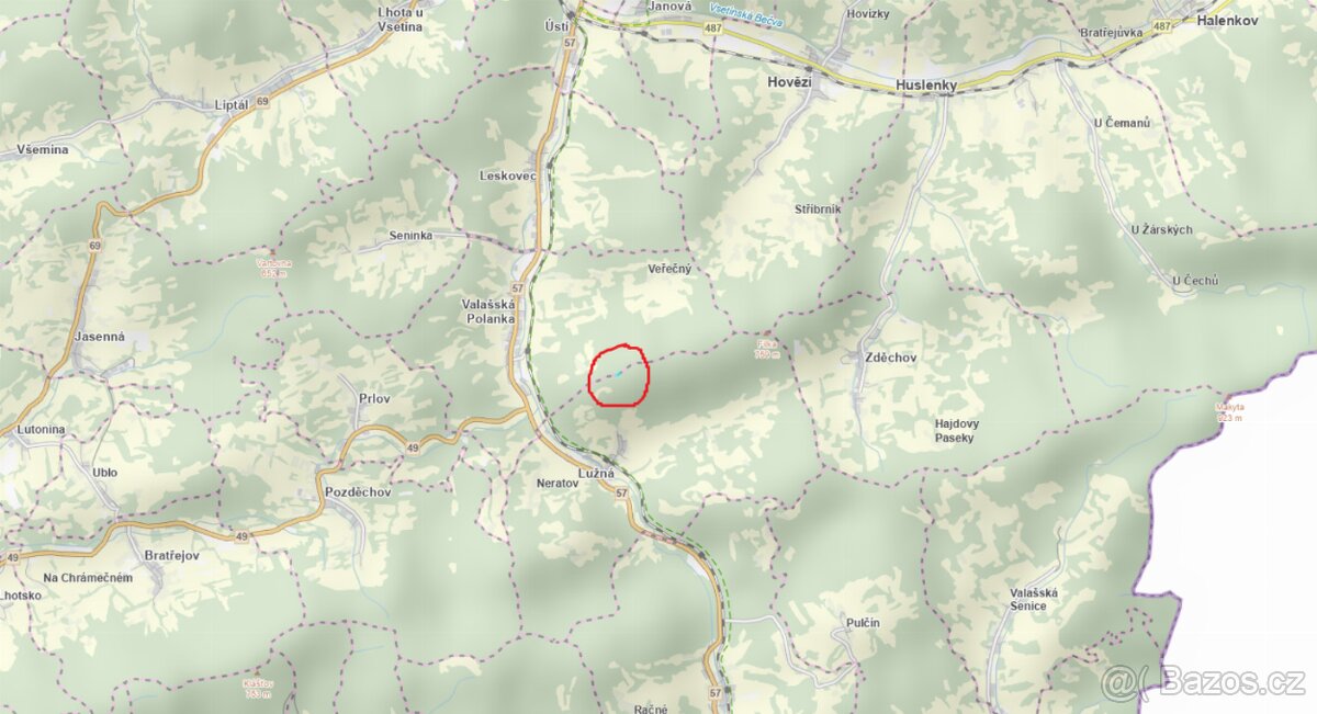 Prodám lesní pozemky v k. ú. Valašská Polanka Valašská Polan - 3