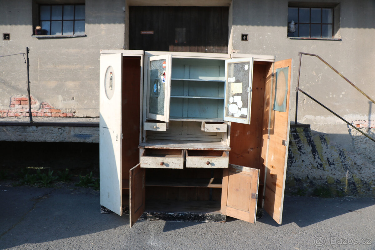 Prvorepu. kredenc / příborník / provence / vintage - 3