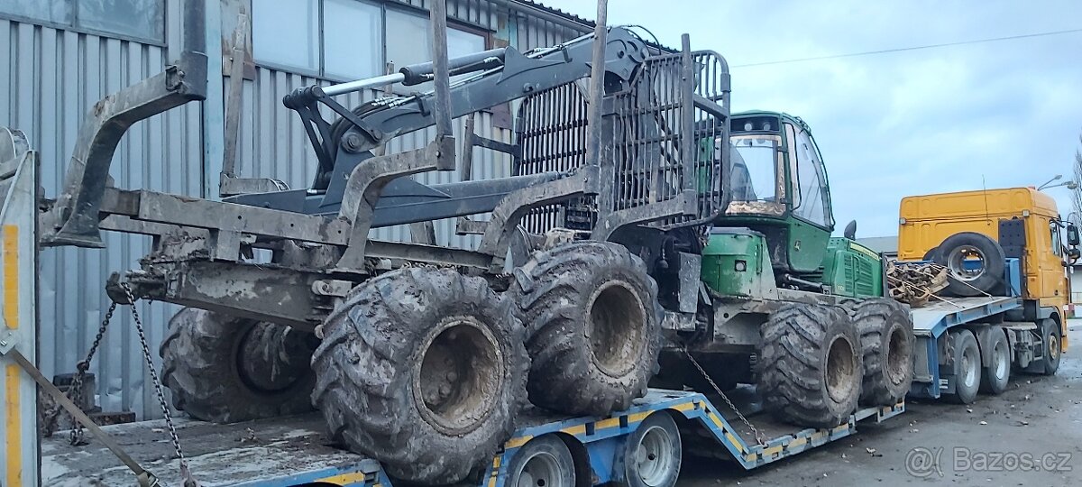 Vyvážečka john deere 1110e - 3