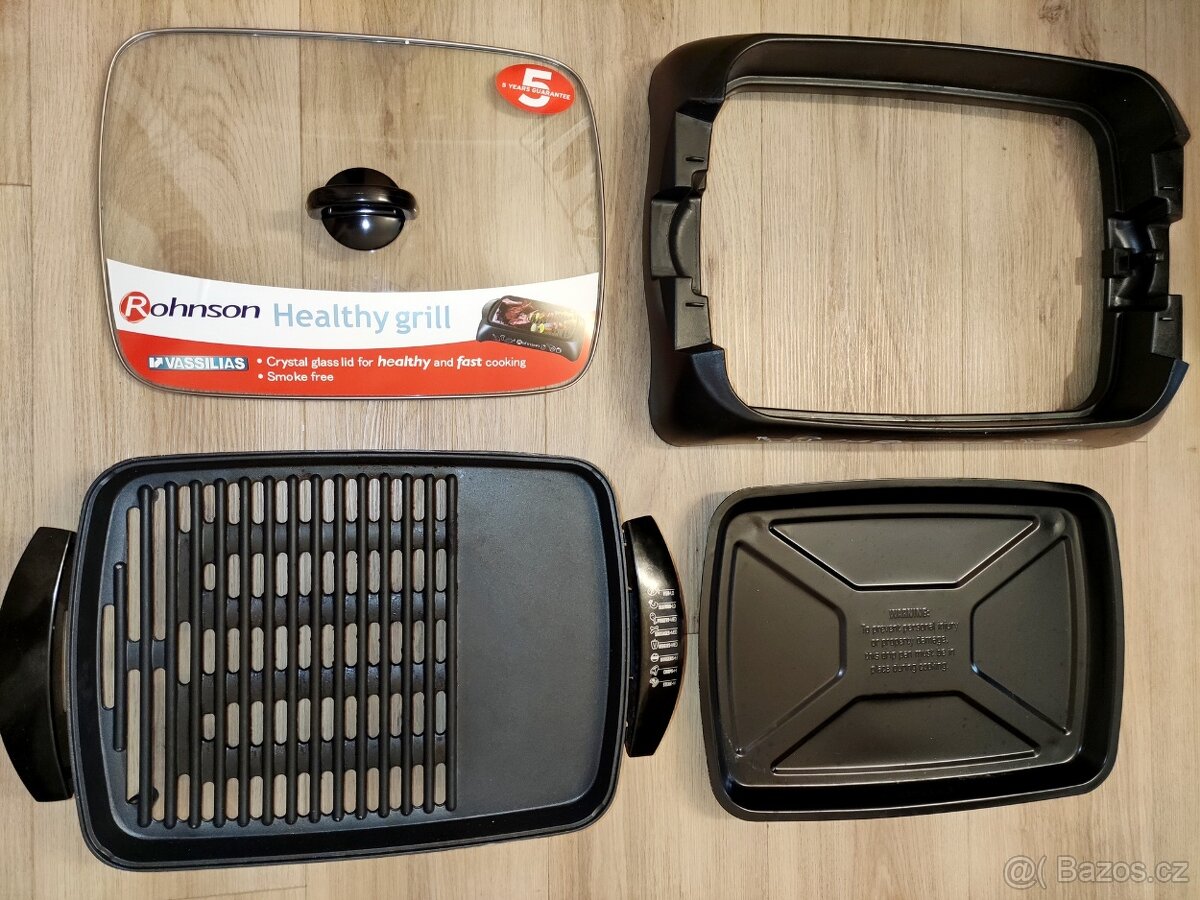 GRIL, na elektřinu, zánovní, originál krabice - 3