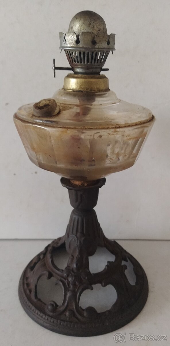 Stará petrolejová lampa - 3