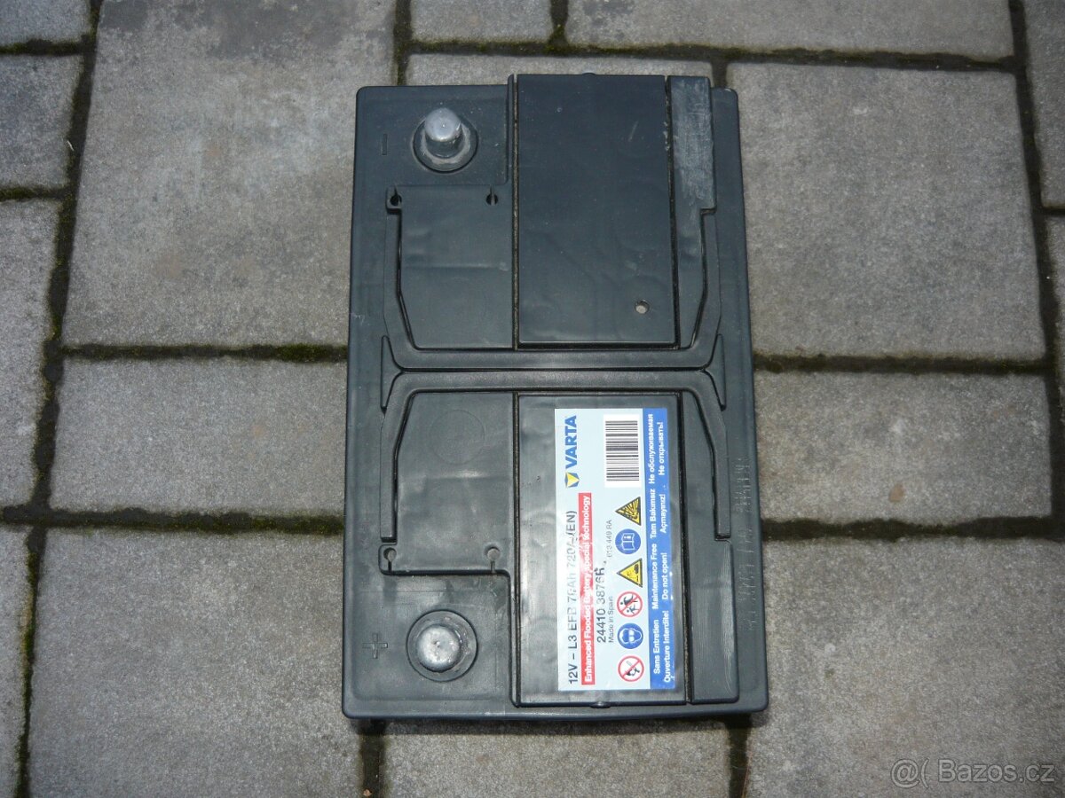 Autobaterie 12V/70Ah - 3