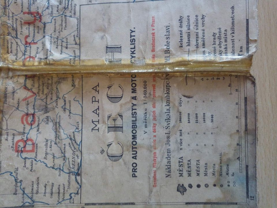 Staré mapy - 3