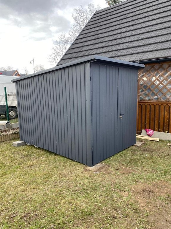 Plechová garáž 2x3 - 3