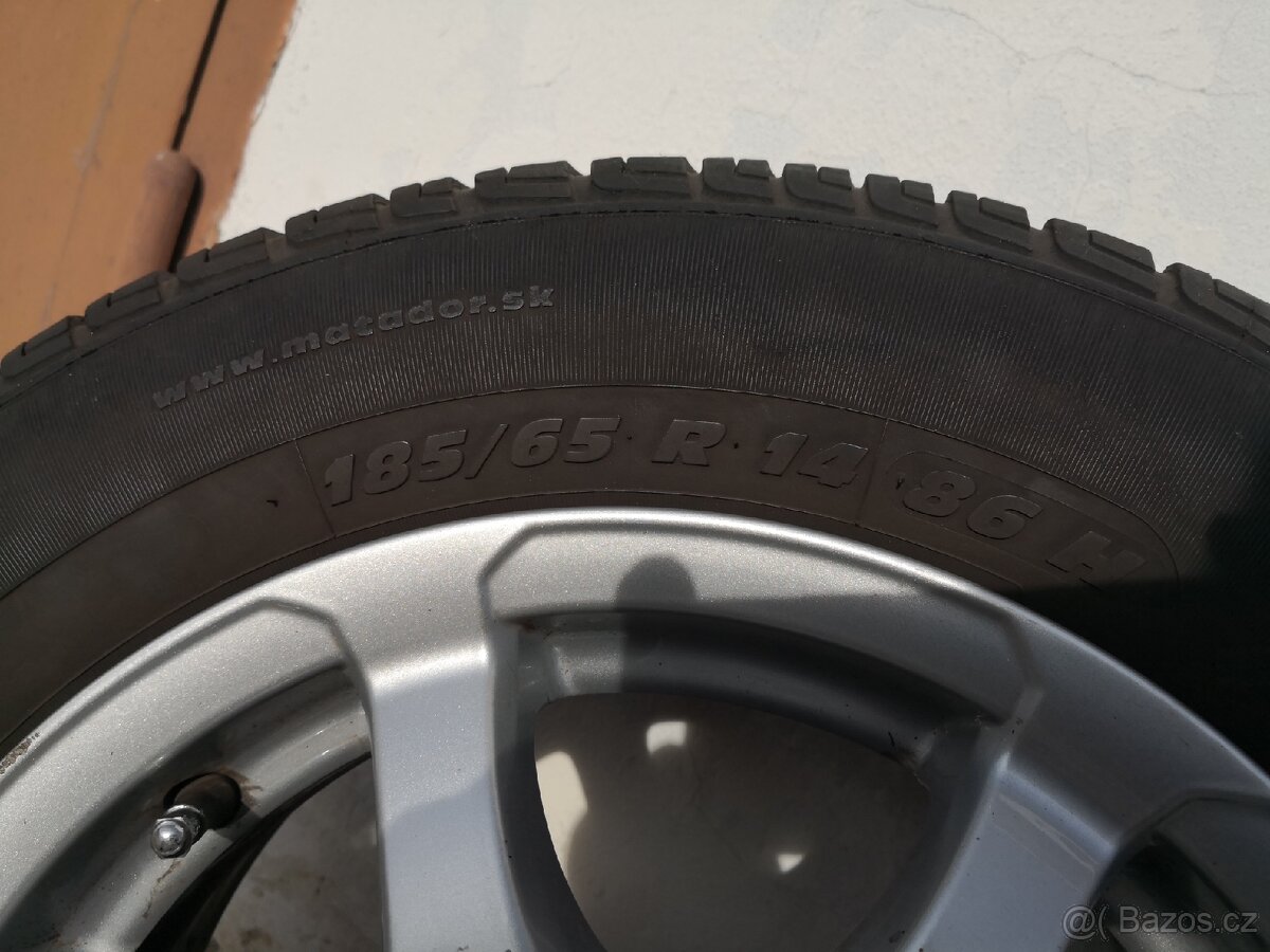 Letní sada kol 4 X 108 R 14 - 3