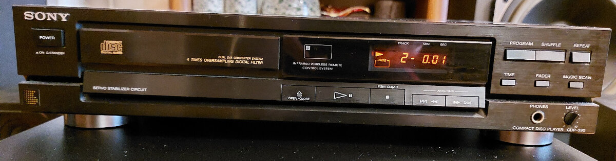 CD přehrávač Sony CDP-390 - 3