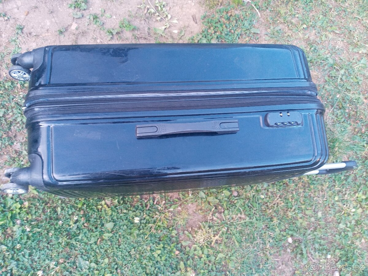 Skořepinový cestovní kufr - velký - 3