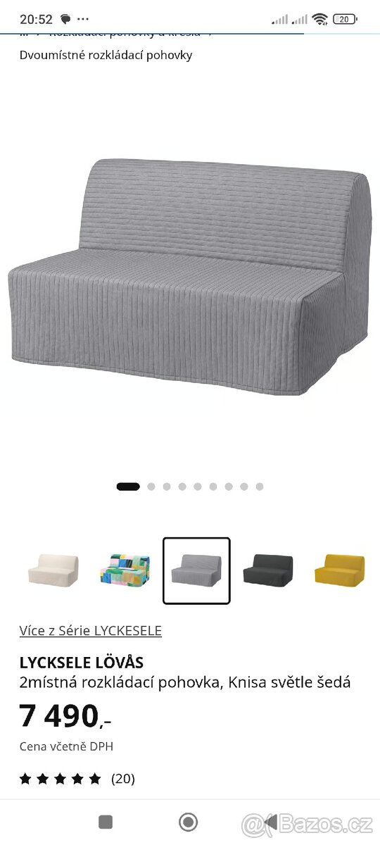 Rozkládací pohovka IKEA - 3
