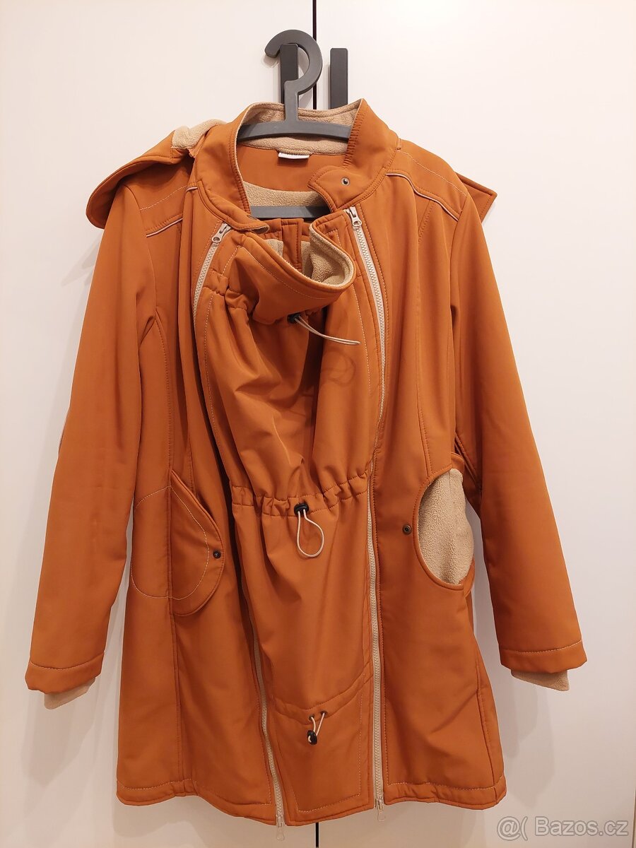 Nosící či těhotenský zimní kabát Liliputi, velikost M - 3