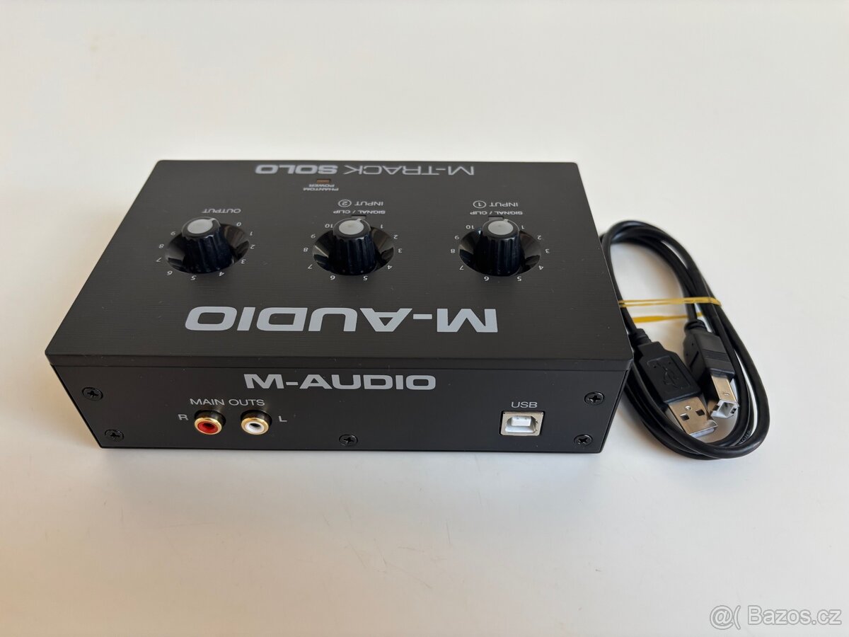 Zvuková karta M-Audio M-Track SOLO - 3