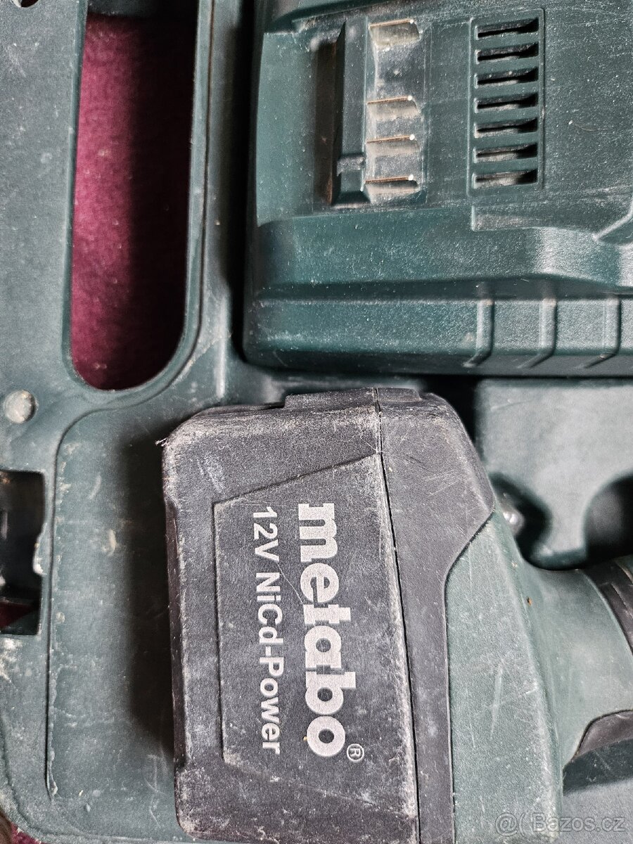 Vrtačka aku Metabo BS 12V/1,7 NICD - 3