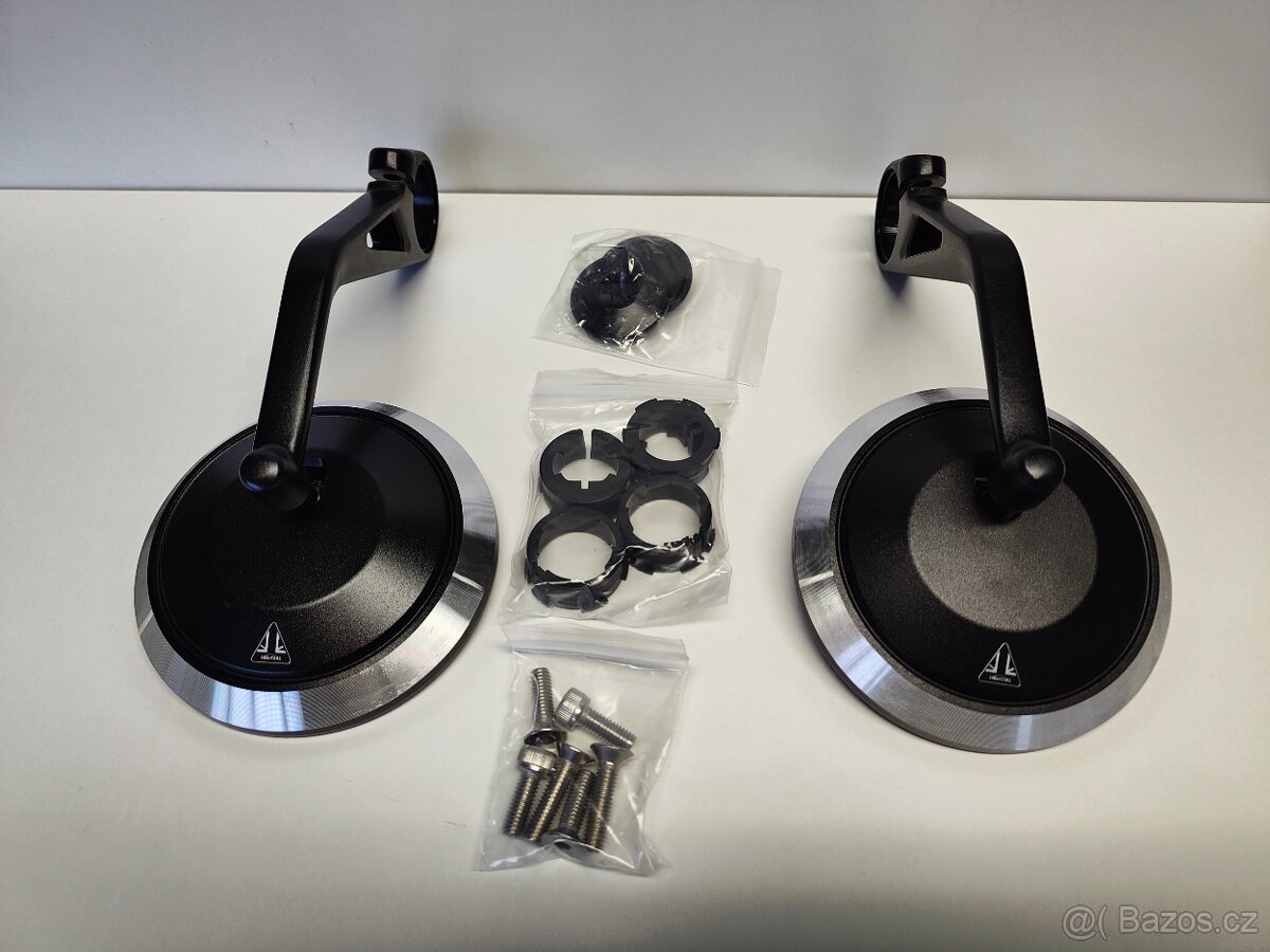 Prodám zrcátka pro motorky Triumph s logem Triumph - 3