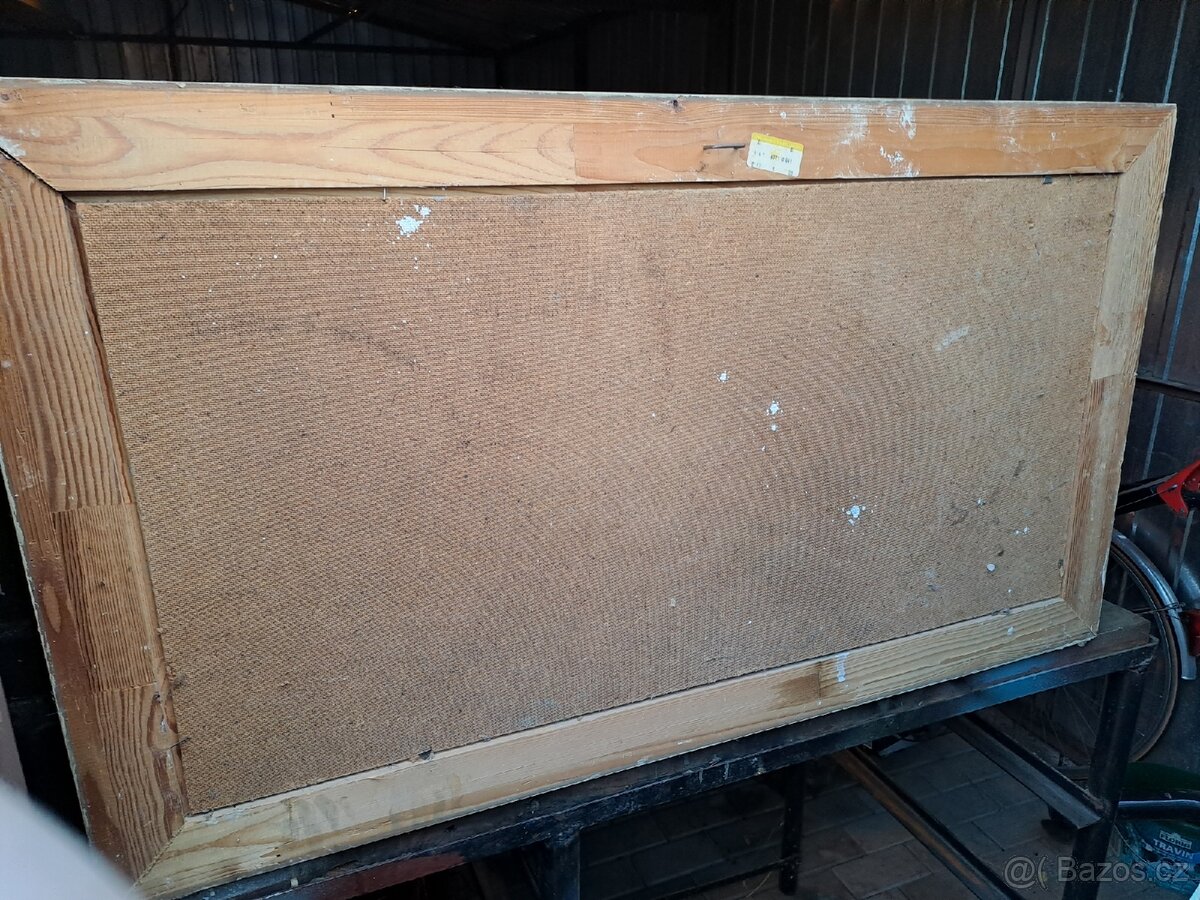 Starý obraz Čihák 103x58 - 3