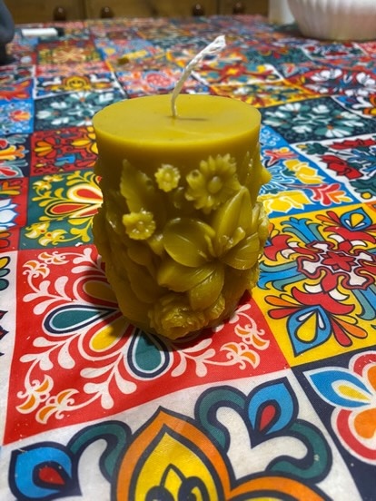 Ručně dělané svíčky z pravého včelího vosku - 3