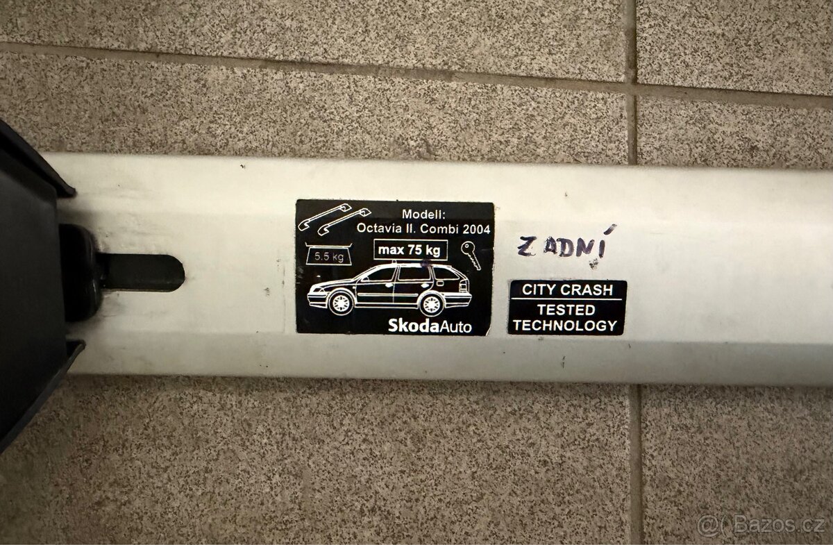 Prodám originál příčníky Škoda Octavia II Combi - 3