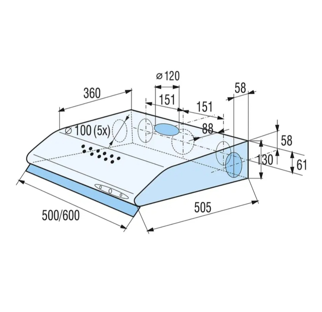 Digestoř MORA OP 630 X - 3
