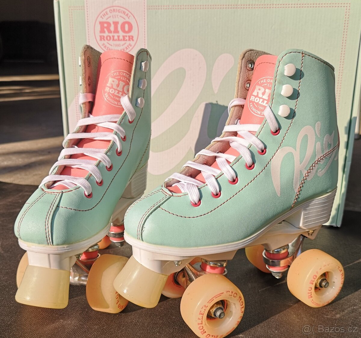 Rio roller kolečkové retro brusle - 3