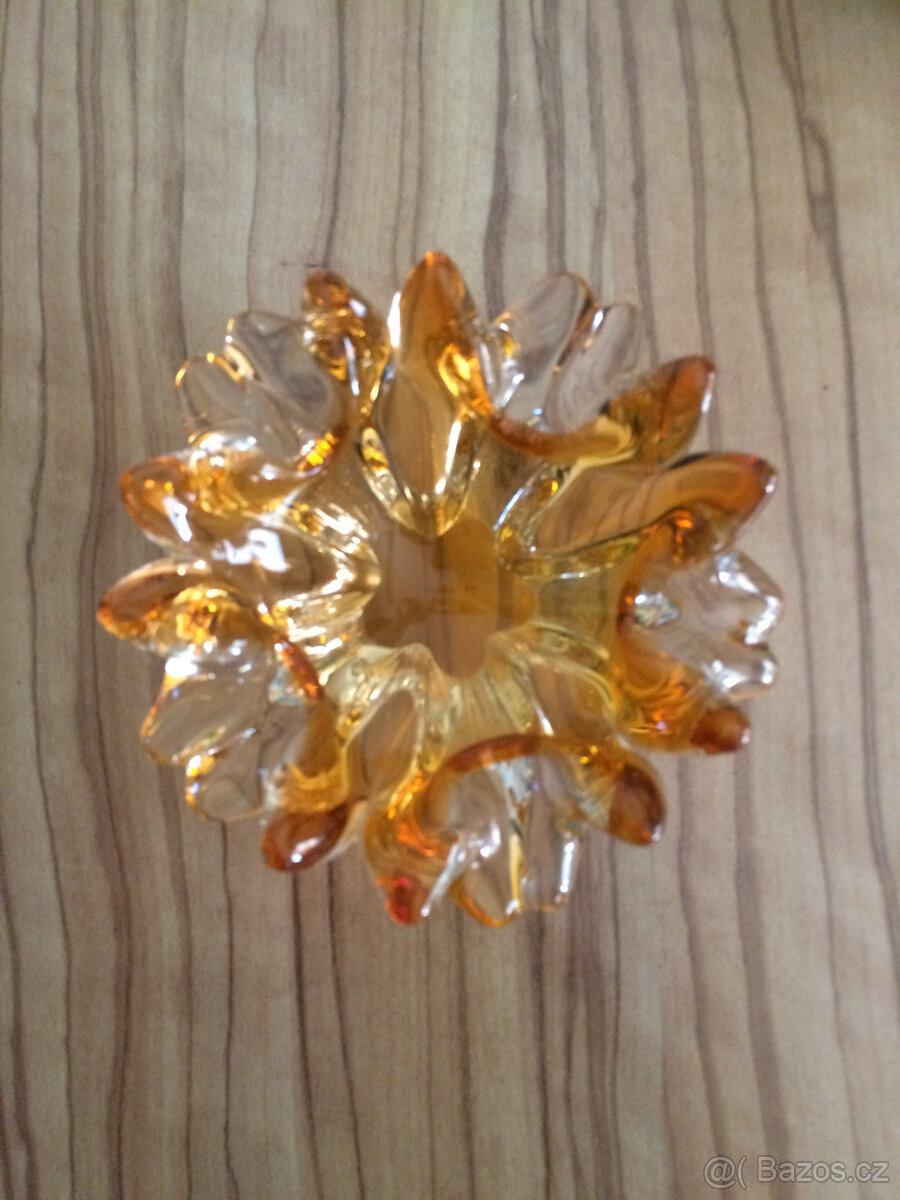 Vázy hutní sklo - 3