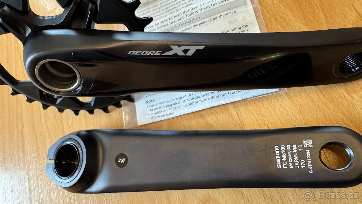 Kliky Shimano Deore XT - NOVÉ - 3