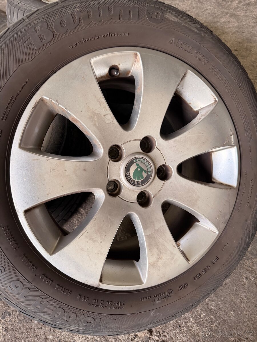 Alu Škoda 215/60/16 - 3