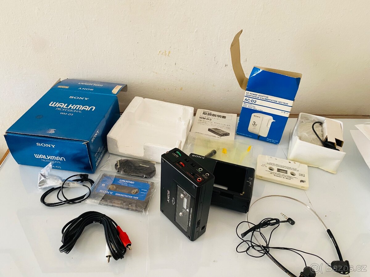 Walkman Sony WM-D3, rok 1985 - 3