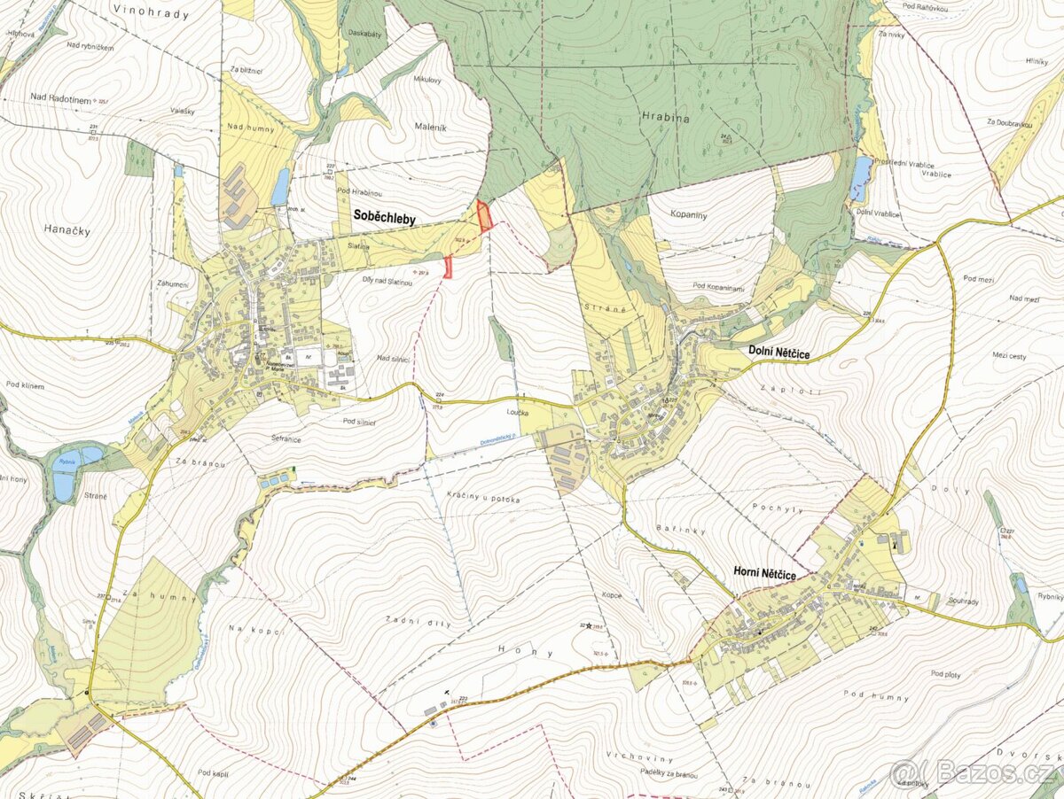 Louka, prodej, Dolní Nětčice, Přerov - 3