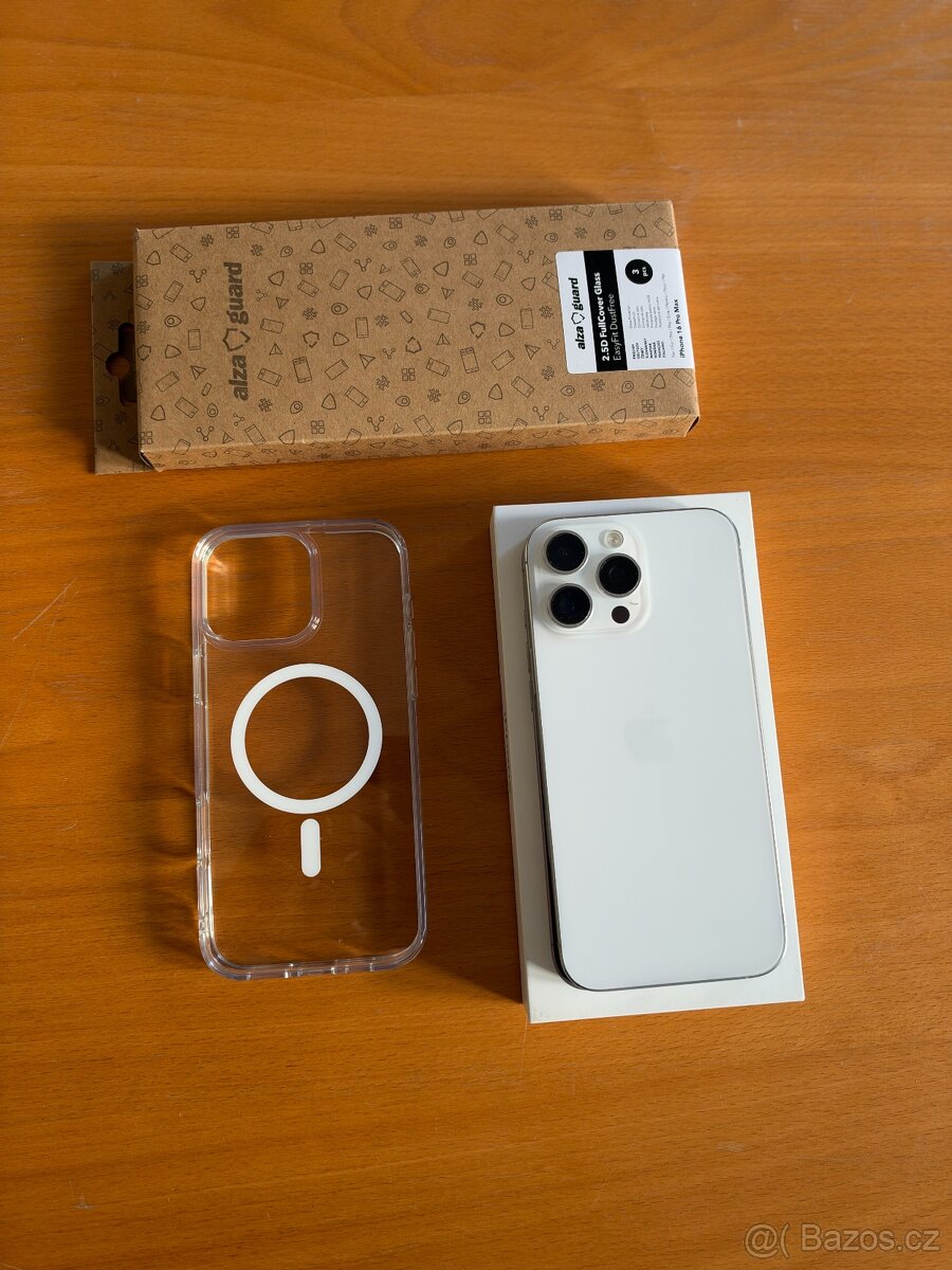 Apple iPhone 16 Pro Max 256 GB v barvě White Titanium - 3