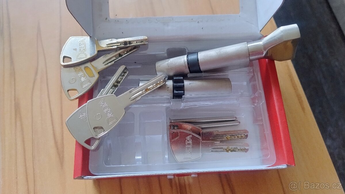 Zámková vložka DELTA spodní + vrchní - 3