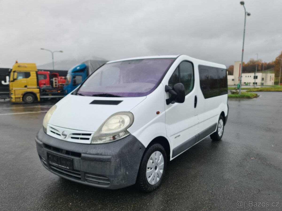 NISSAN PRIMASTAR 1.9 DCi 74-KW 9-MÍST KLIMA RV 2004 SERVISK - 3