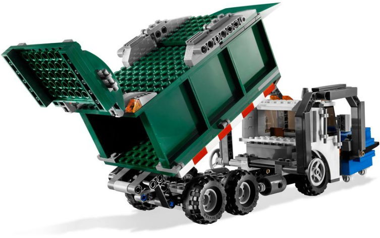 Nové LEGO 7599 Příběh hraček 3 - Únik v popelářském voze - 3