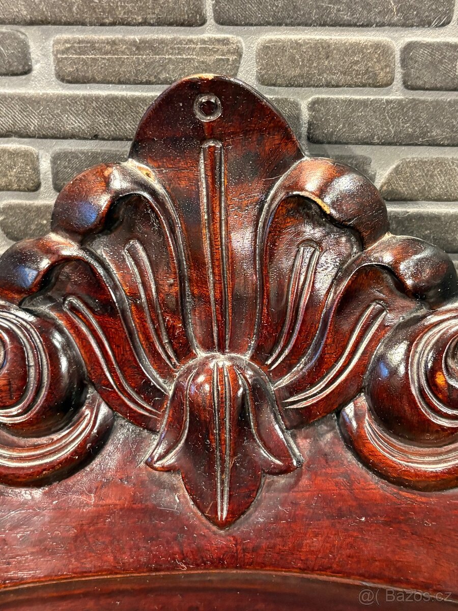 Staré masivní velké zrcadlo - 3