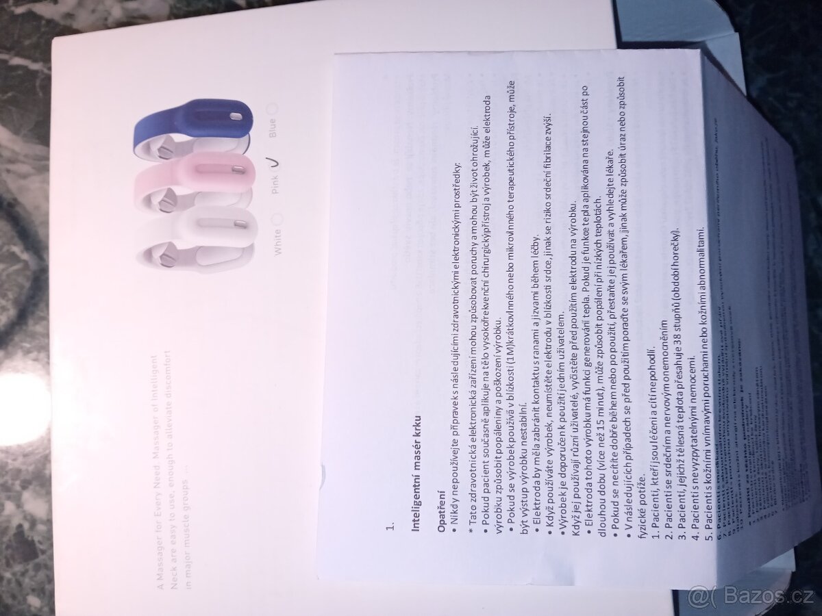 prodám masážní přístroj na krk - 3