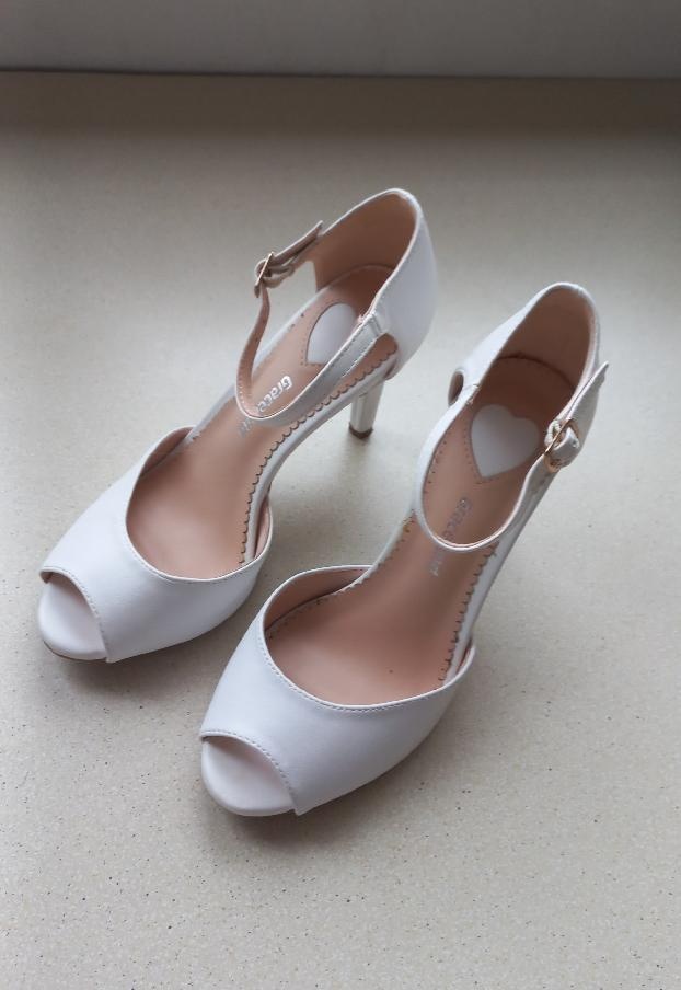 Dámské lodičky bílé - 3