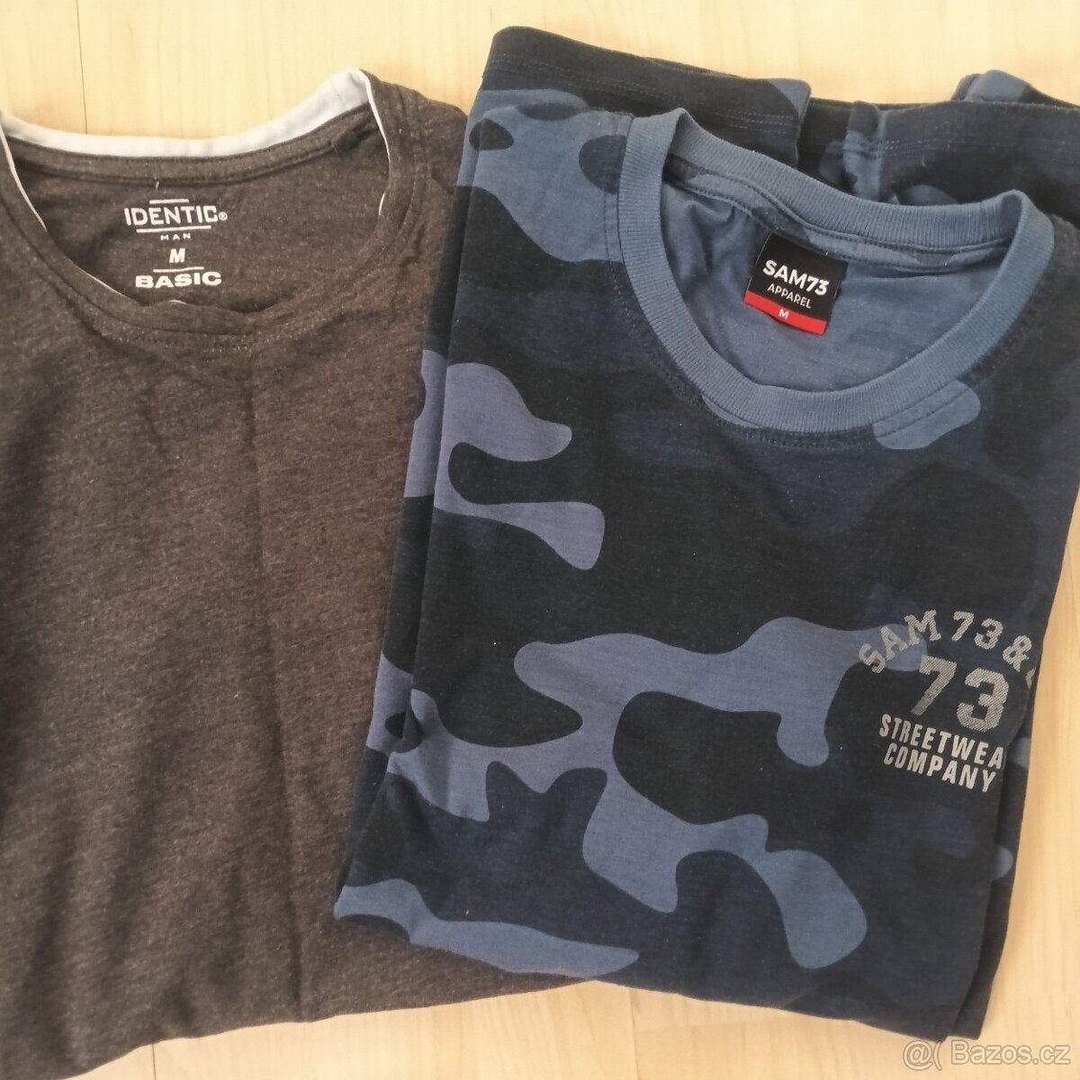 3x triko dlouhý rukáv vel.S - 3