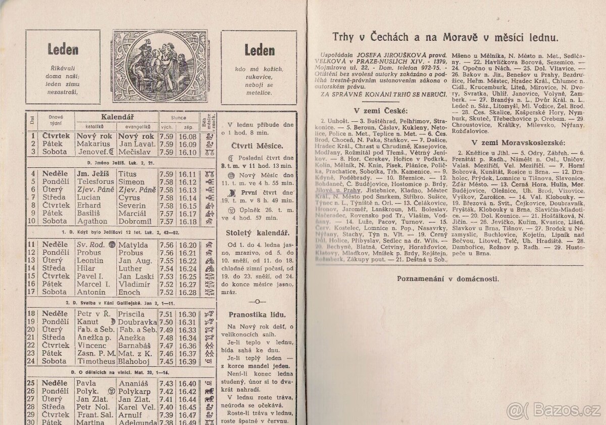 Pečírkův Národní kalendář (1948) - 3