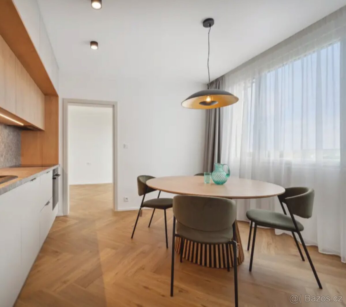 Polstrované jídelní židle, set 4ks - 3