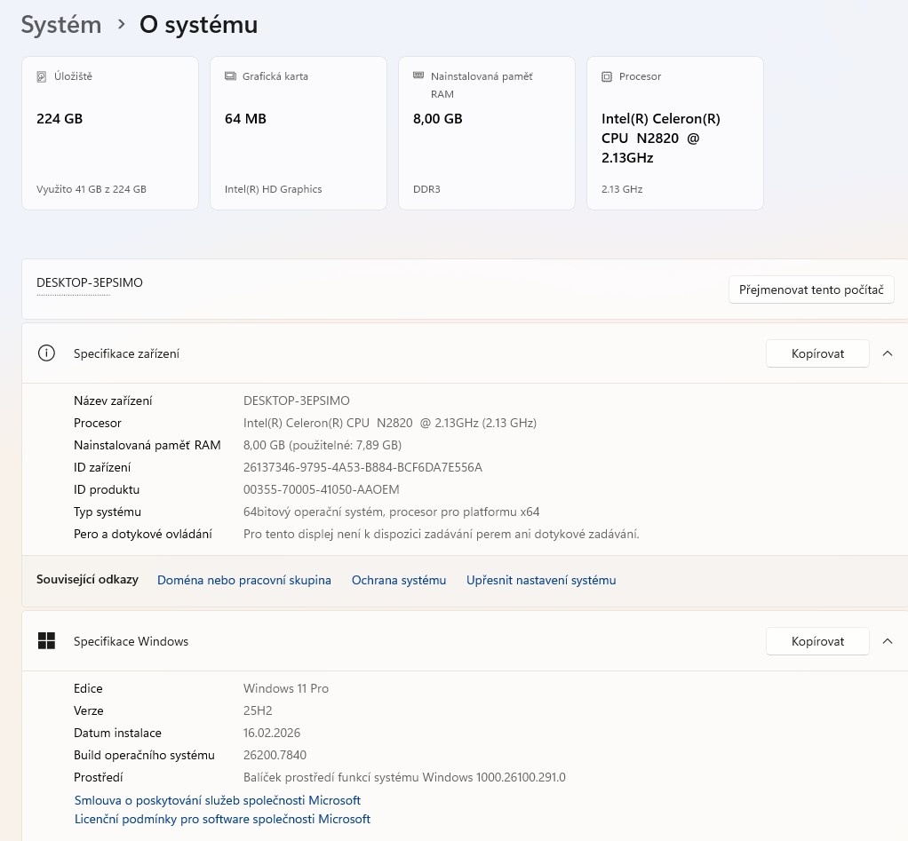 Mini PC Intel® NUC DN2820FYKH multimedia,CPU N2820,WIN 11,SS - 3