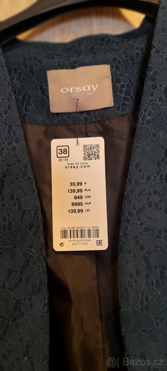 Krajkové sako- Orsay - 3