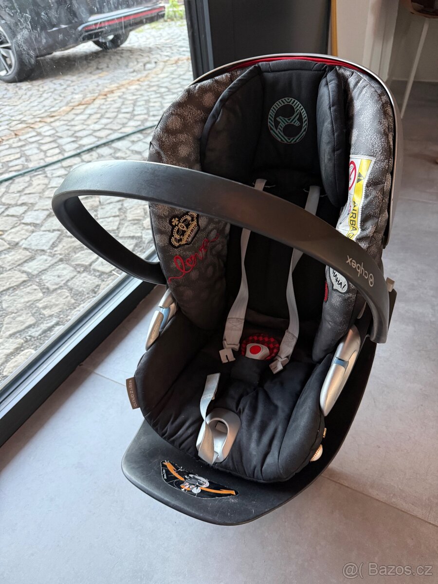 Cybex Rebellious / Cloud – vajíčko + ISOFIX báze – TOP stav - 3