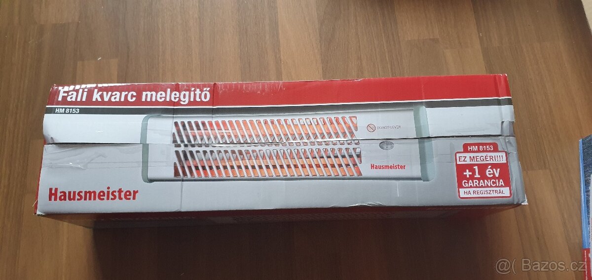 Elektricky ohřívač teplovzdušný ventilátorv a Hausmeister I - 3