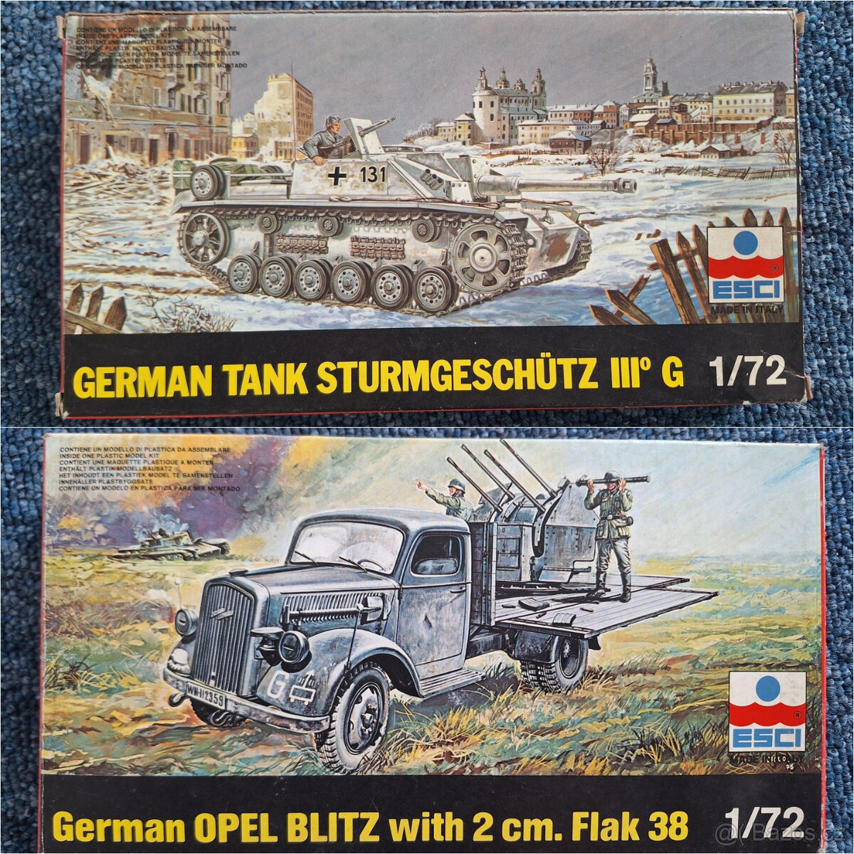 Unikátní nabídka – sbírka plastikových stavebnic vojenské te - 3