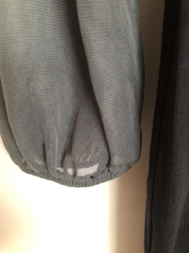 Šifonové šaty slavnostní i smuteční vel.M - 3