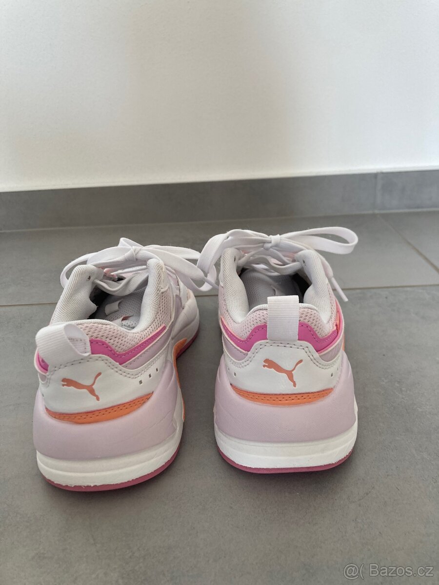 Puma tenisky 37,5 dívčí dámské bílé - 3