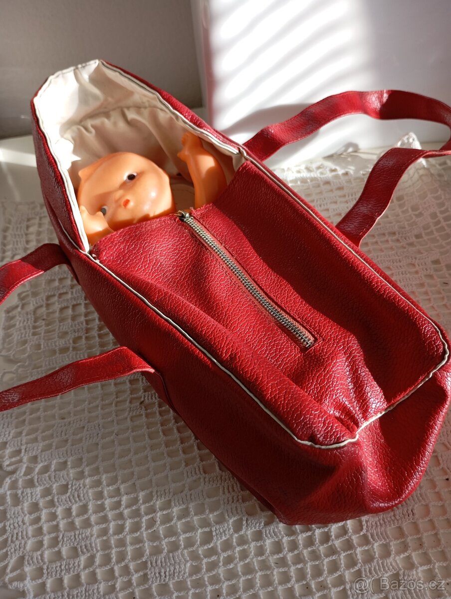 Retro panenka Gumotex s přenosnou taškou - 3