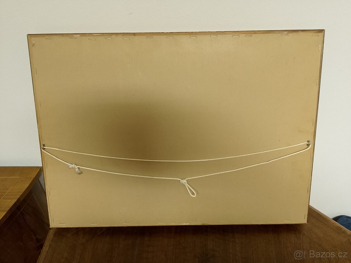 Olejomalba – H. Keil, 1978 | originál | zlacený rám - 3