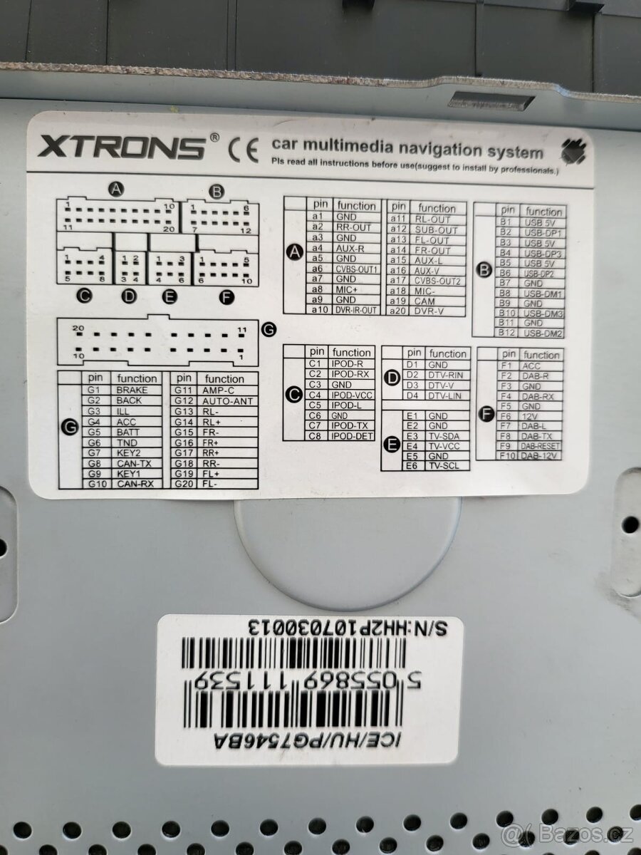 Autorádio XTRONS BMW E46 - 3