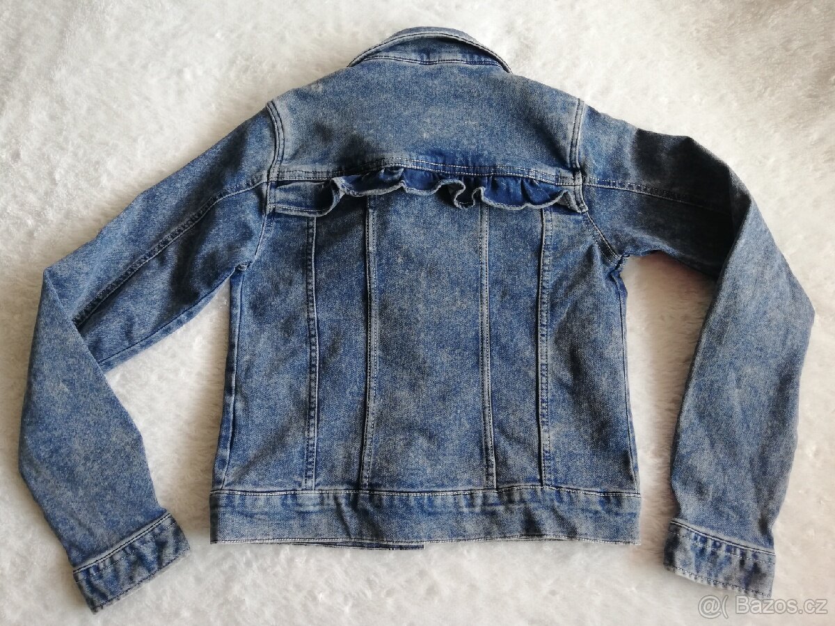 Džínová bundička vel 152 - 3