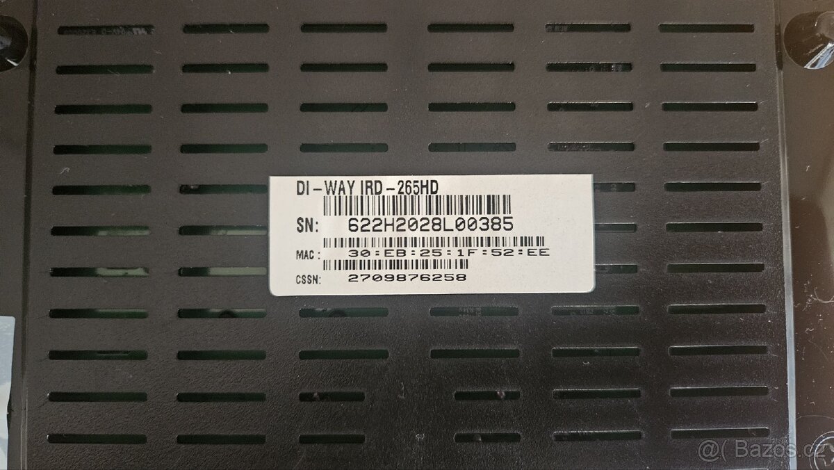 digitální satelitní přijímač Skylink - 3