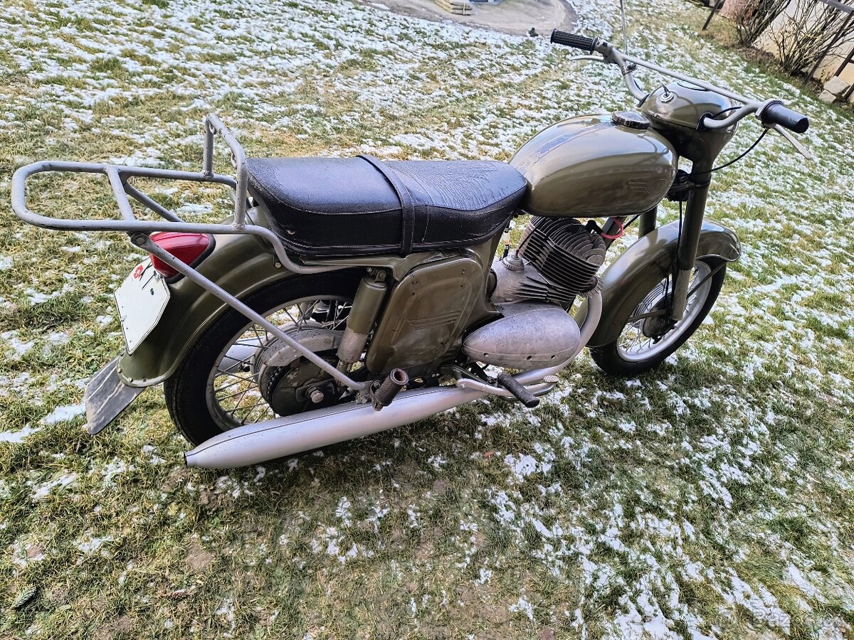 Jawa 350/360-0 vojenská - 3