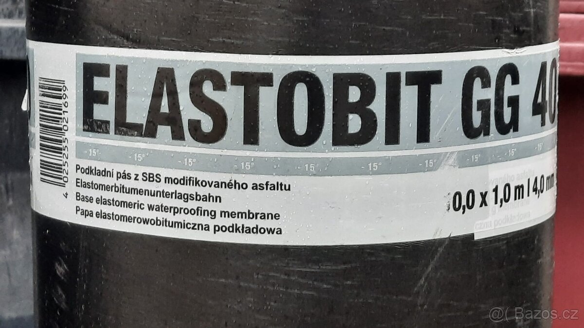 Elastobit GG 40 - modifikovaný pás - Lepenka - 3